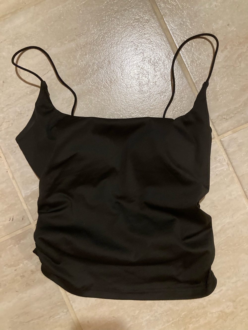 Classic Black Spaghetti Strap Tank Top